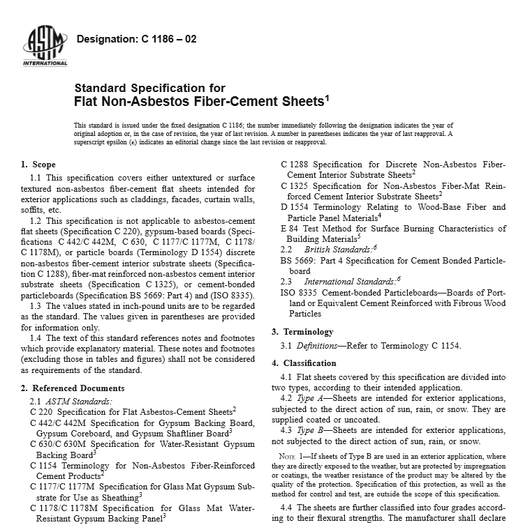 ASTM C 1186 – 02 pdf free download