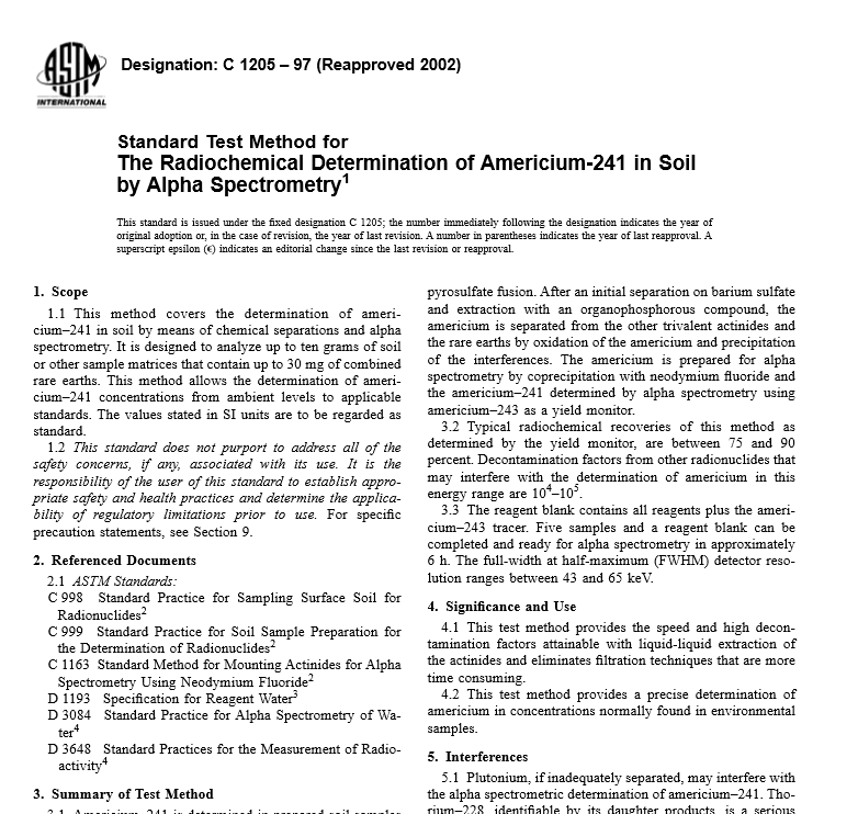 ASTM C 1205 – 97 pdf free download