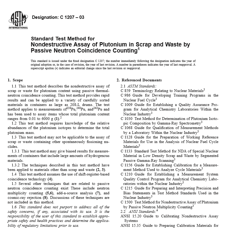 ASTM C 1207 – 03 pdf free download