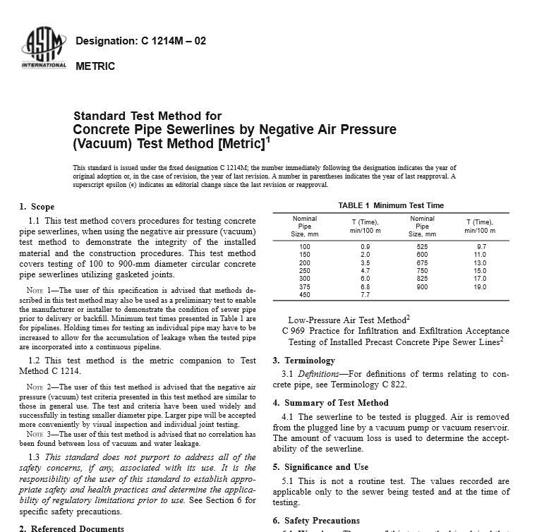 ASTM C 1214M – 02 pdf free download