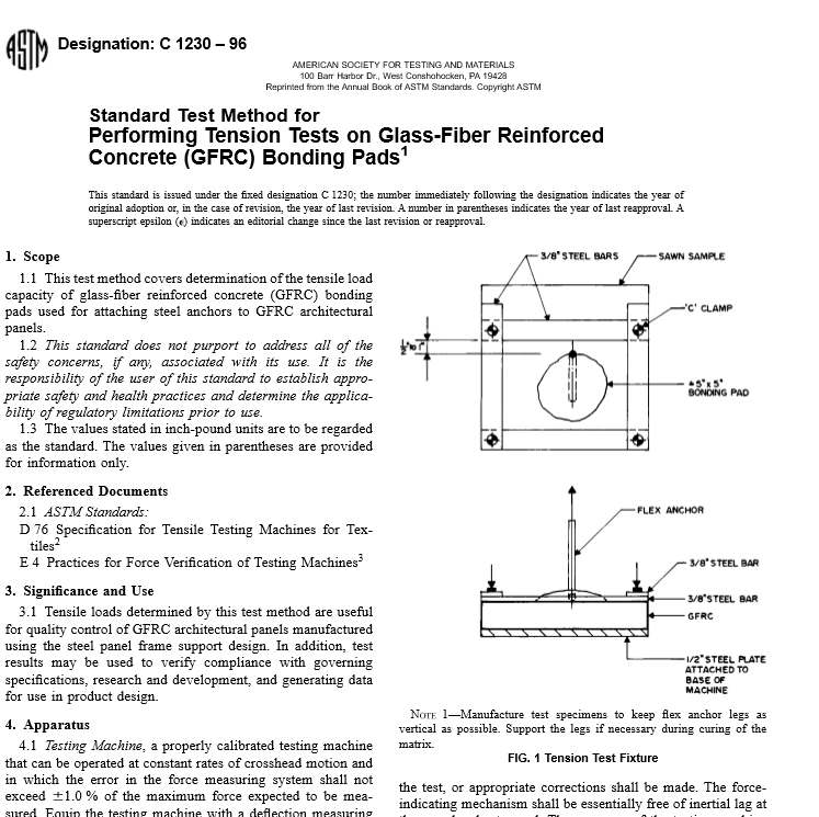 ASTM C 1230 – 96 pdf free download