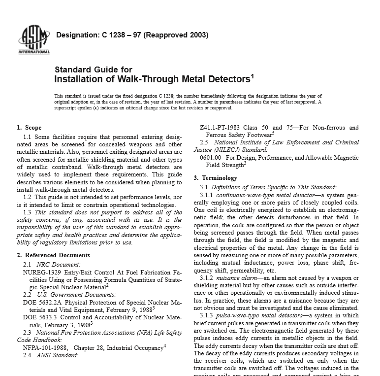 ASTM C 1238 – 97 pdf free download
