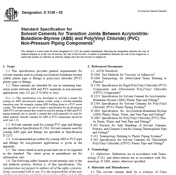 ASTM D 3138 – 02 pdf free download