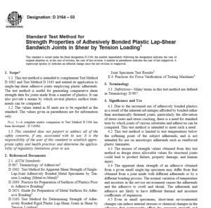 ASTM  D 3164 – 03 pdf free download