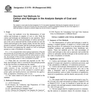 ASTM  D 3178 – 89 pdf free download