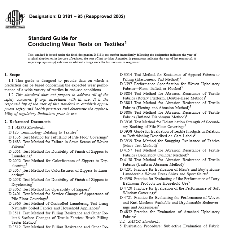 ASTM D 3181 – 95 pdf free download