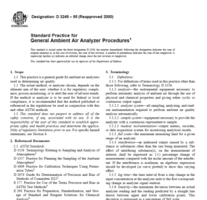 ASTM D 3249 – 95 pdf free download