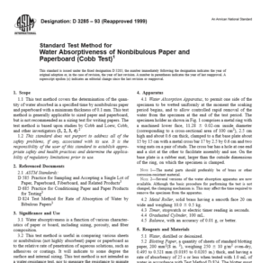 ASTM  D 3285 – 93 pdf free download