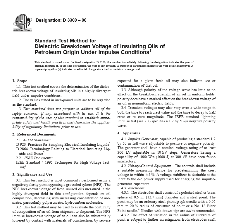 ASTM D 3300 – 00 pdf free download