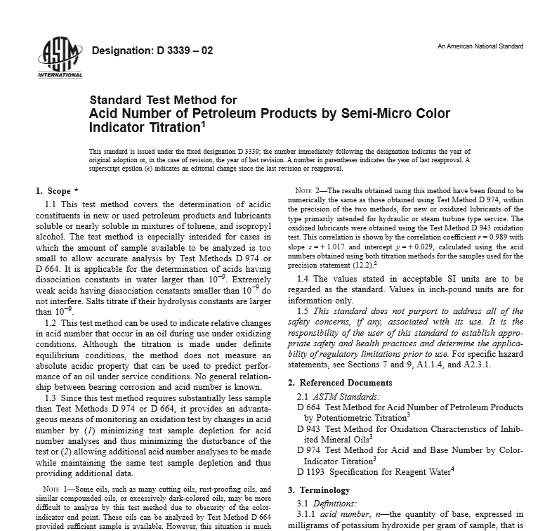 ASTM D 3339 02 pdf free download Civil Engineers Standards ASTM D 3339 02 pdf free download Civil Engineers Standards
