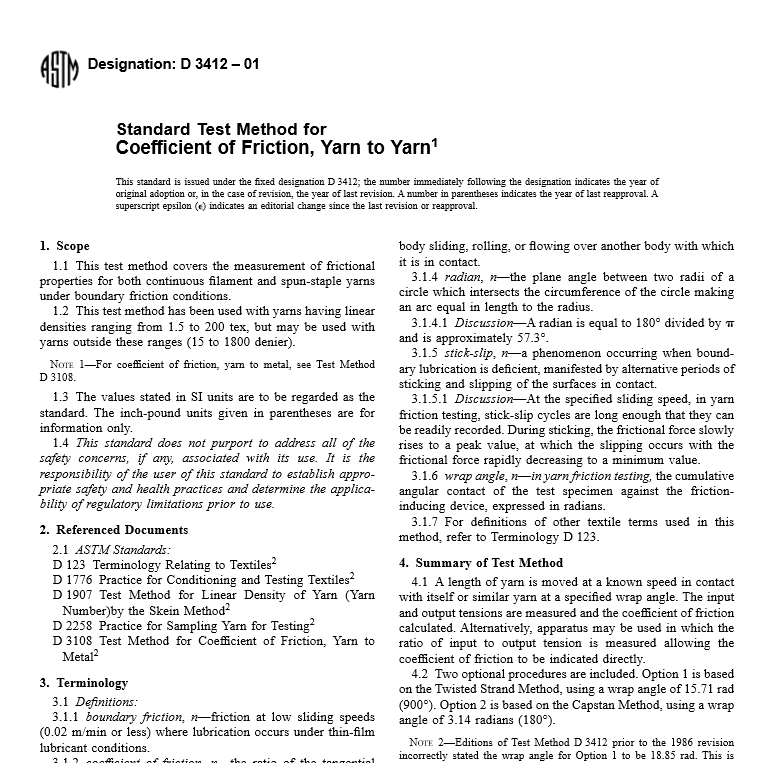 ASTM D 3412 – 01 pdf free download