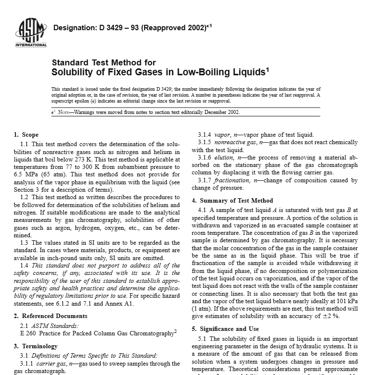 ASTM D 3429 – 93 pdf free download