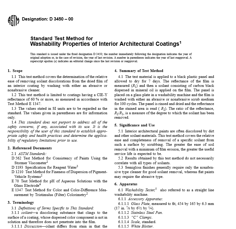ASTM D 3450 – 00 pdf free download