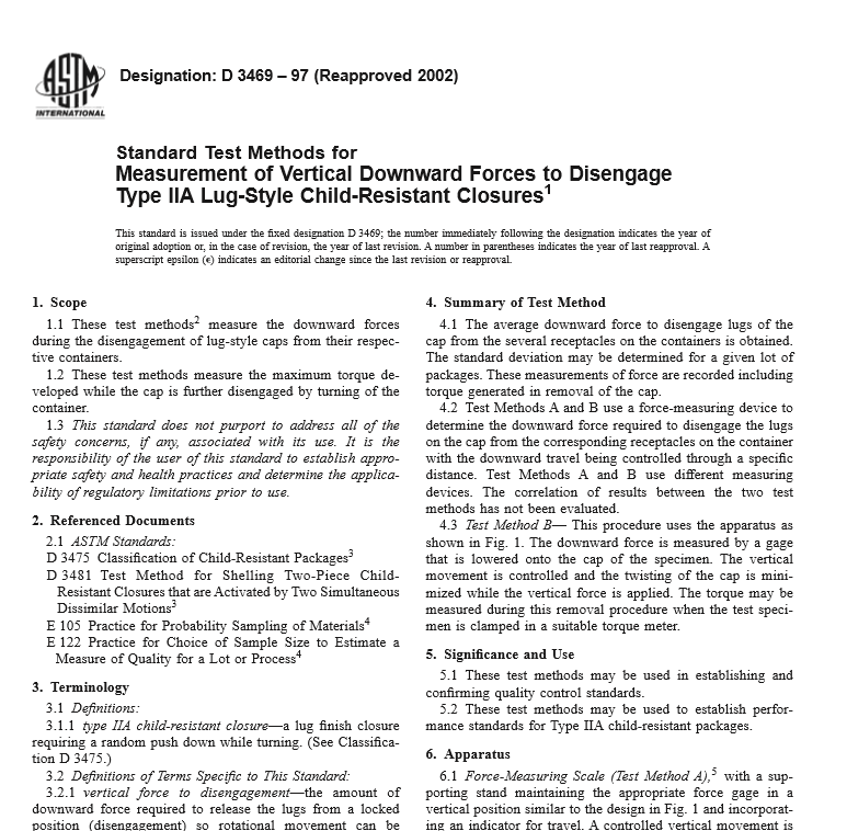 ASTM D 3469 – 97 pdf free download