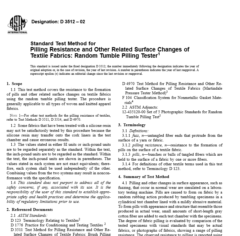 ASTM D 3512 – 02 pdf free download