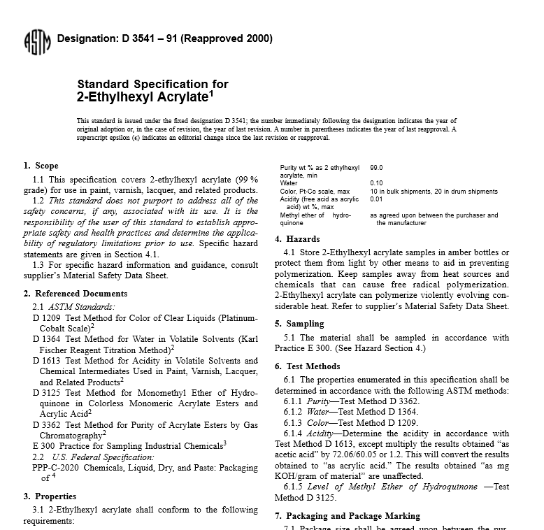 ASTM D 3541 – 91 pdf free download