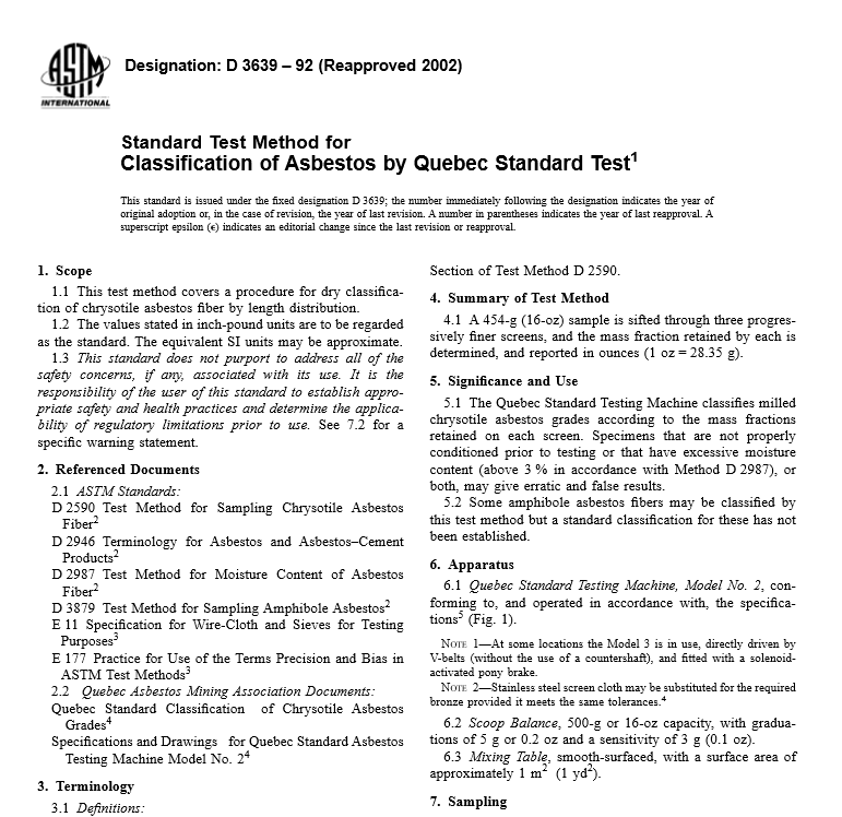 ASTM D 3639 – 92 pdf free download