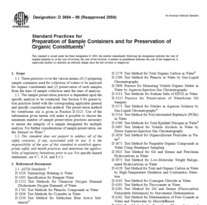 ASTM  D 3694 – 96 pdf free download