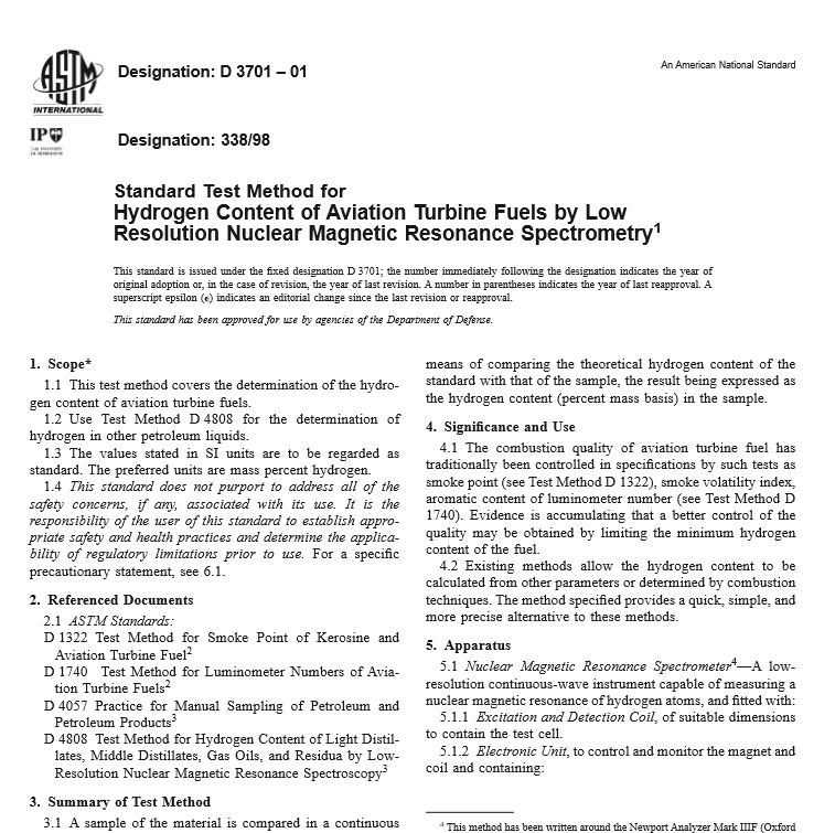 ASTM D 3701 – 01 pdf free download