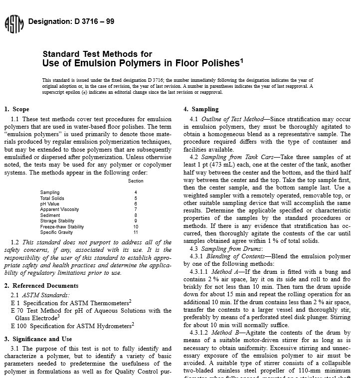 ASTM D 3716 – 99 pdf free download