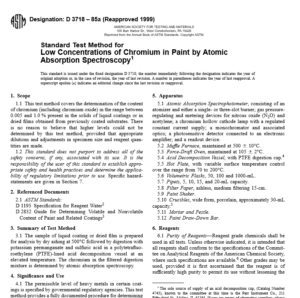 ASTM  D 3718 – 85a pdf free download
