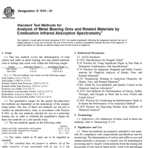 ASTM E 1915 – 01 pdf free download 