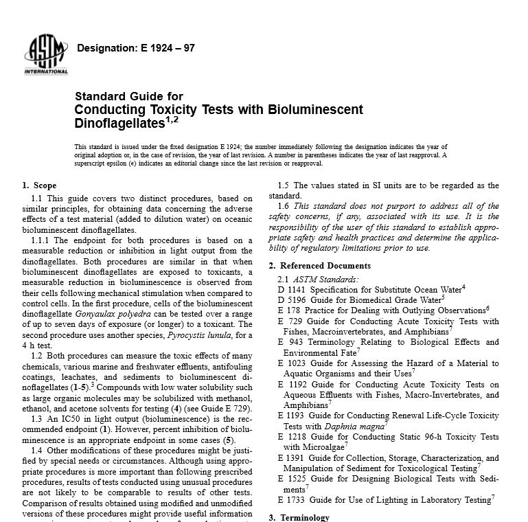 ASTM E 1924 – 97 pdf free download