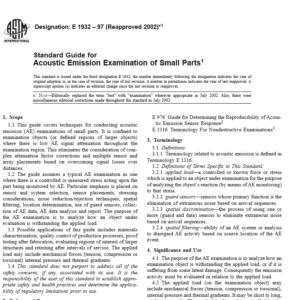 ASTM  E 1932 – 97 pdf free download 
