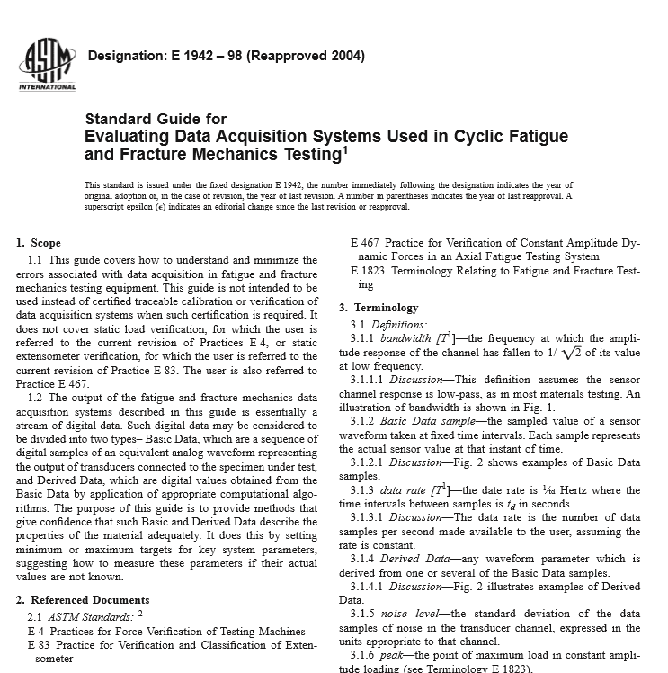 ASTM E 1942 – 98 pdf free download
