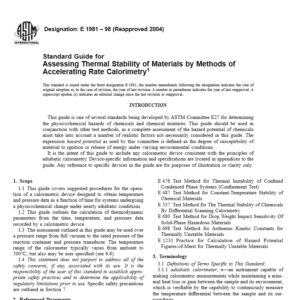ASTM  E 1981 – 98 pdf free download 