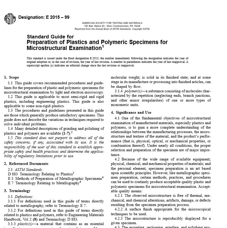 astm standards pdf