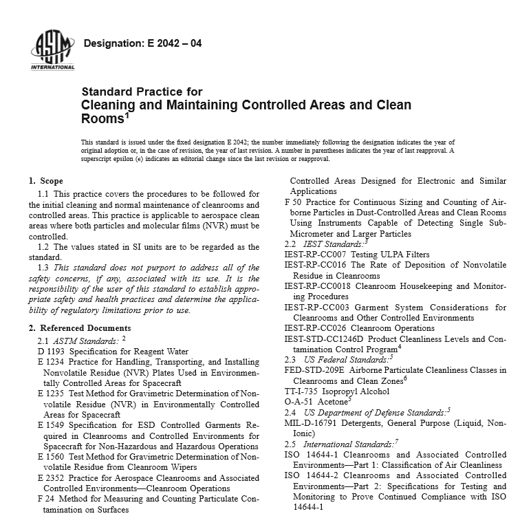 ASTM E 2042 – 04 pdf free download