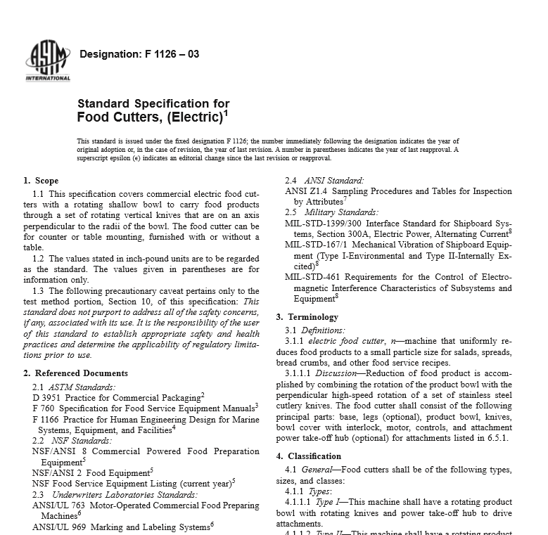 ASTM F 1126 – 03 pdf free download