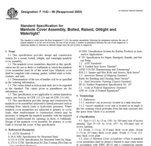 ASTM  F 1143 – 98 pdf free download 