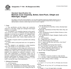 ASTM  F 1144 – 98 pdf free download 