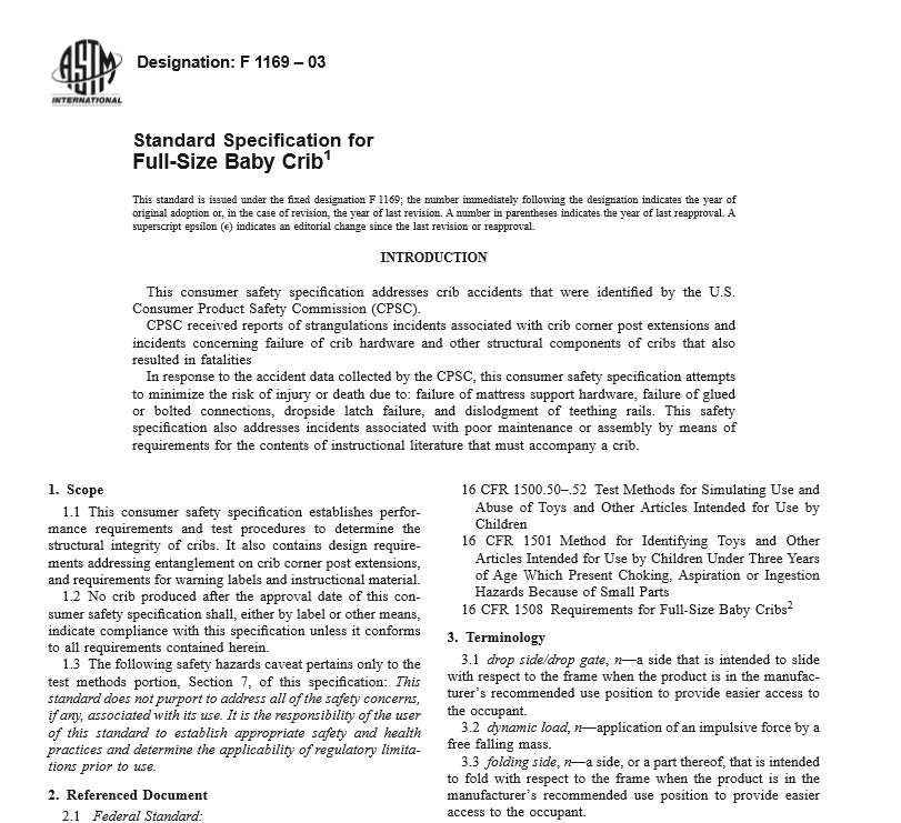 ASTM F 1169 – 03 pdf free download