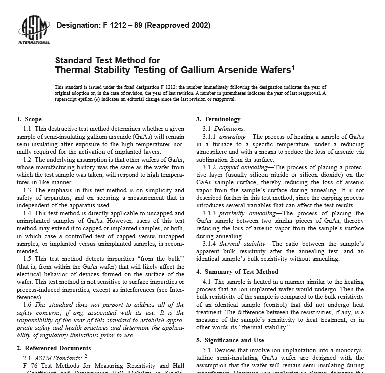 ASTM F 1212 – 89 pdf free download