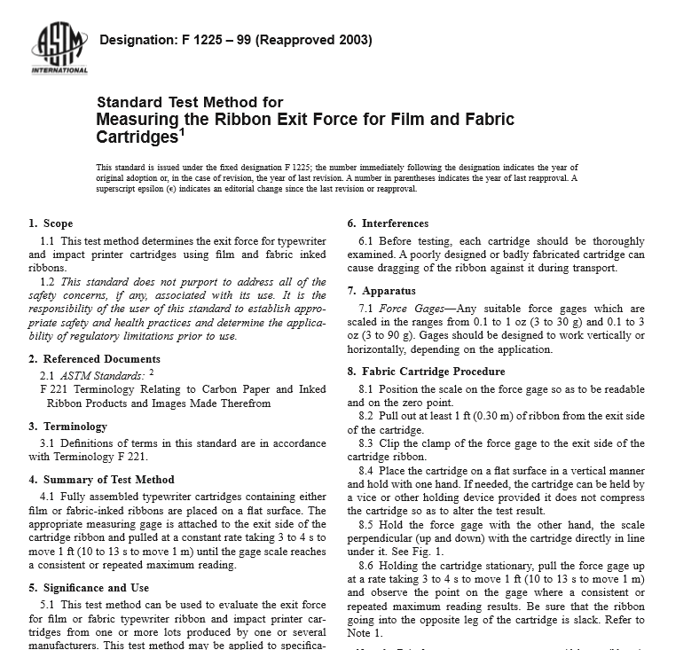 ASTM F 1225 – 99 pdf free download