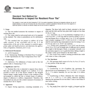 ASTM  F 1265 – 03a pdf free download