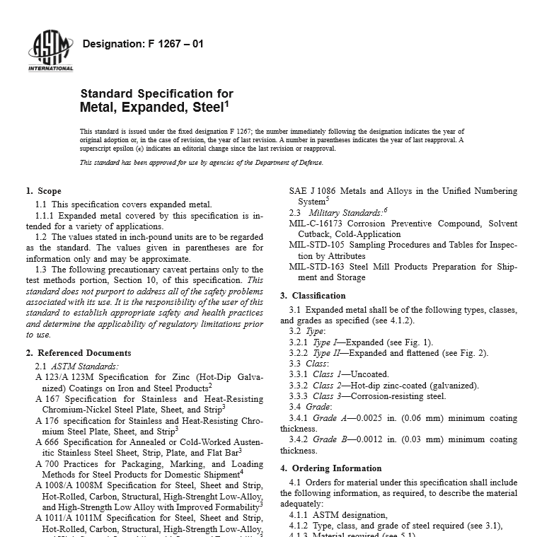 ASTM F 1267 – 01 pdf free download
