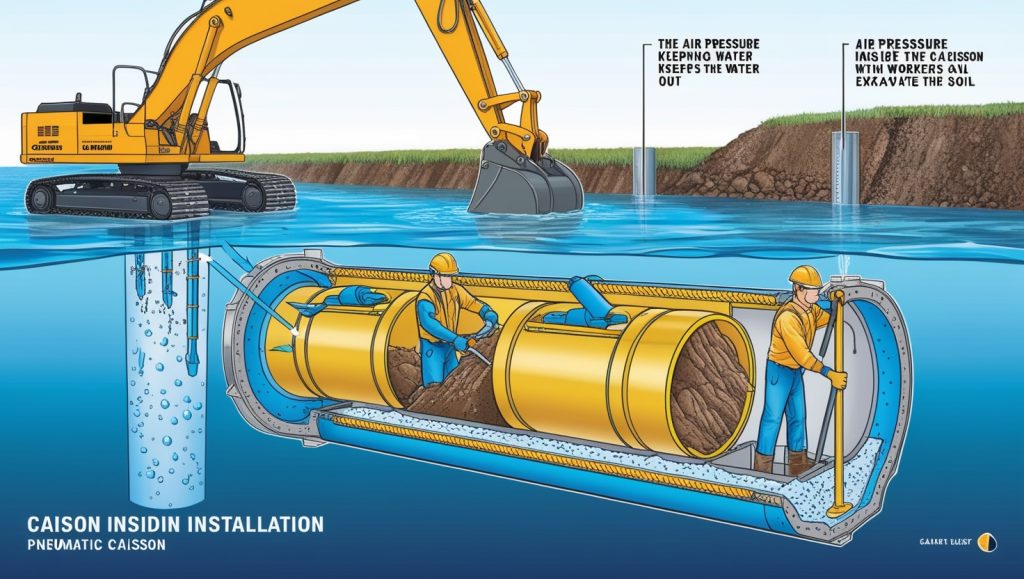 How Caisson Footings Work