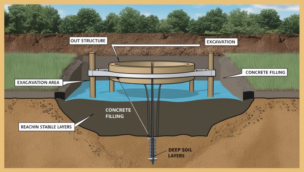 Types of Caisson Footings